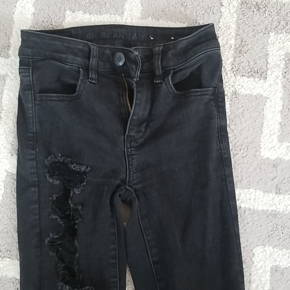 American Eagle high rise skinny jeans